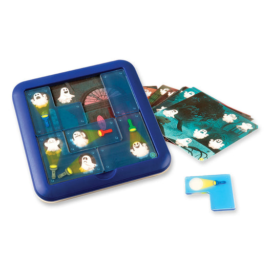Smart Games - Ghost Hunters, joc de logica cu 60 de provocari, 5+ ani, editie internationala