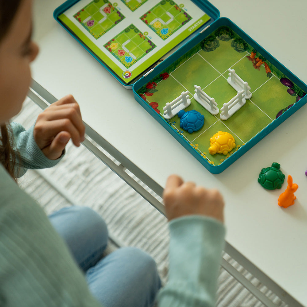 Smart Games - Turtle Tactics, joc de logica cu 48 de provocari, 5+ ani, editie internationala