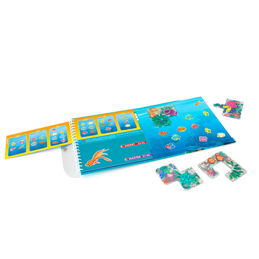 Smart Games - Coral Reef, joc de logica cu 48 de provocari, 4+ ani, editie internationala