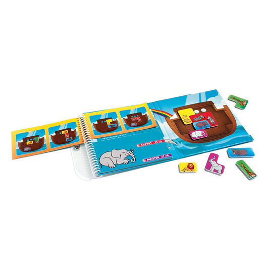 Smart Games - Noah's Ark, joc de logica cu 48 de provocari, 5+ ani, editie internationala