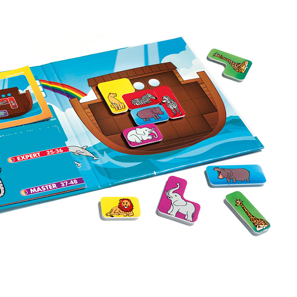Smart Games - Noah's Ark, joc de logica cu 48 de provocari, 5+ ani, editie internationala