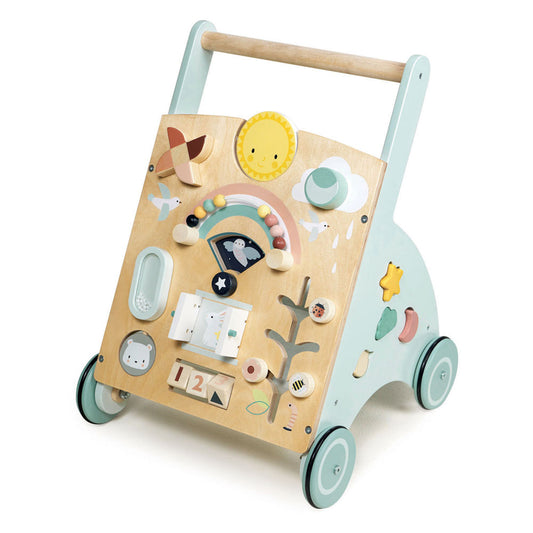 Imagine Antemergator cu activitati, din lemn premium - Sunshine Baby Activity Walker - TL8461