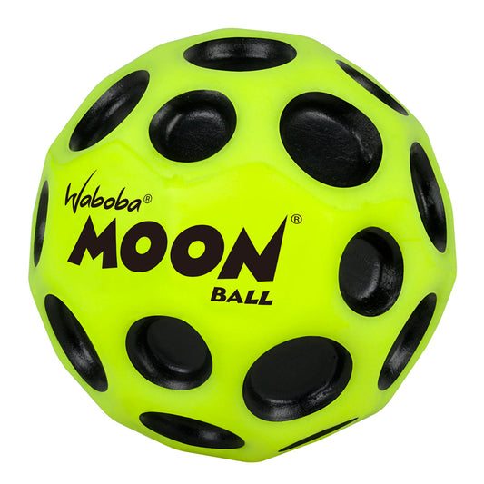 Imagine Minge hiper saritoare - Waboba Moon Ball, unicolor cu pete negre