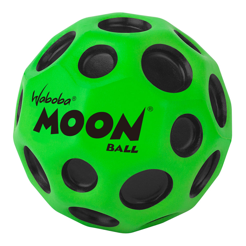 Imagine Minge hiper saritoare - Waboba Moon Ball, unicolor cu pete negre