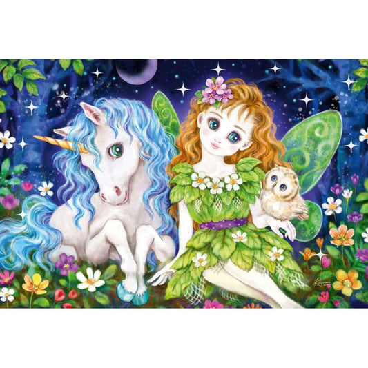 Imagine Puzzle Schmidt: Printesa, zana si sirena, Set de 3 x 48 piese + Cadou: poster