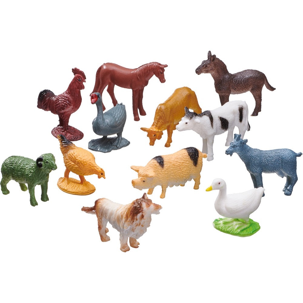 Imagine Puzzle Schmidt: Ferma, 40 piese + Cadou: figurine animale