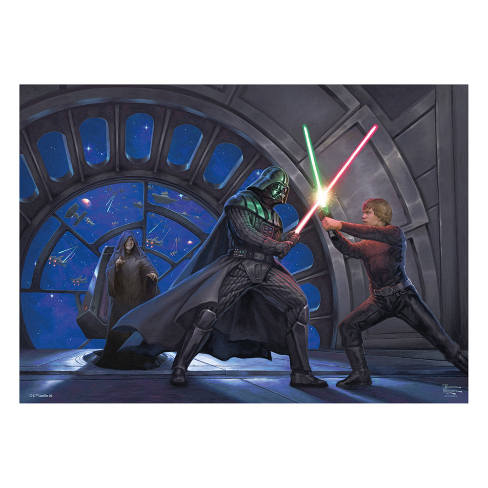 Imagine Puzzle Schmidt: Thomas Kinkade - Star Wars - Destinul fiului, 1000 piese