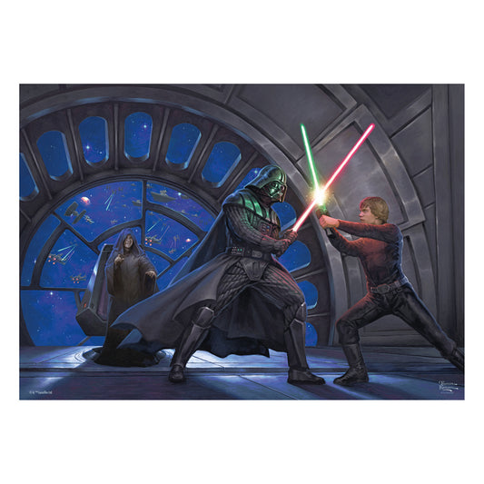 Imagine Puzzle Schmidt: Thomas Kinkade - Star Wars - Destinul fiului, 1000 piese