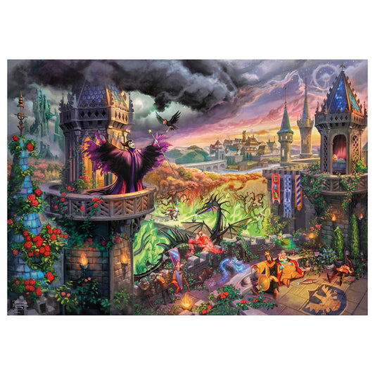 Imagine Puzzle Schmidt: Thomas Kinkade - Disney - Maleficent, 1000 piese