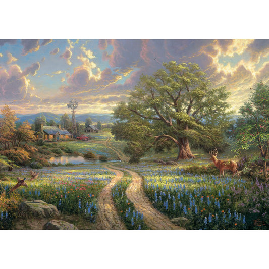 Imagine Puzzle Schmidt: Thomas Kinkade - Viata la tara, 1000 piese