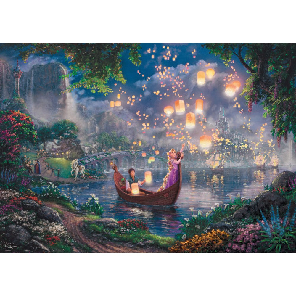 Imagine Puzzle Schmidt: Thomas Kinkade - Disney - Rapunzel, 1000 piese