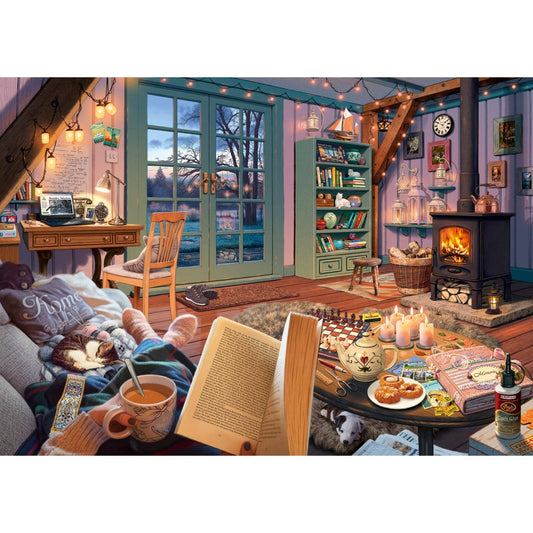 Imagine Puzzle Schmidt: Steve Read - Secret Puzzles - In casa de vacanta, 1000 piese