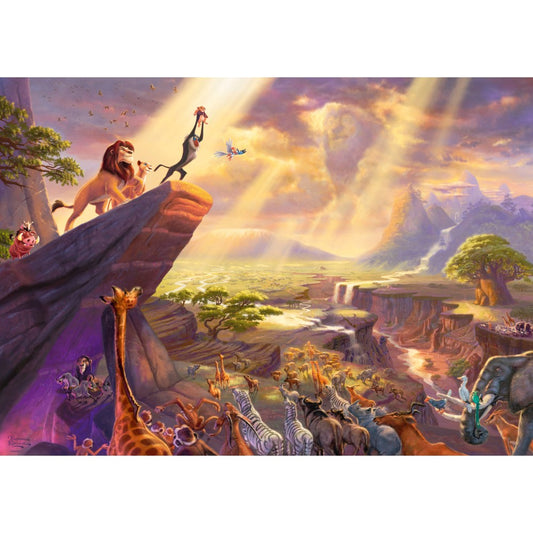Imagine Puzzle Schmidt: Thomas Kinkade - Disney - The Lion King, 1000 piese