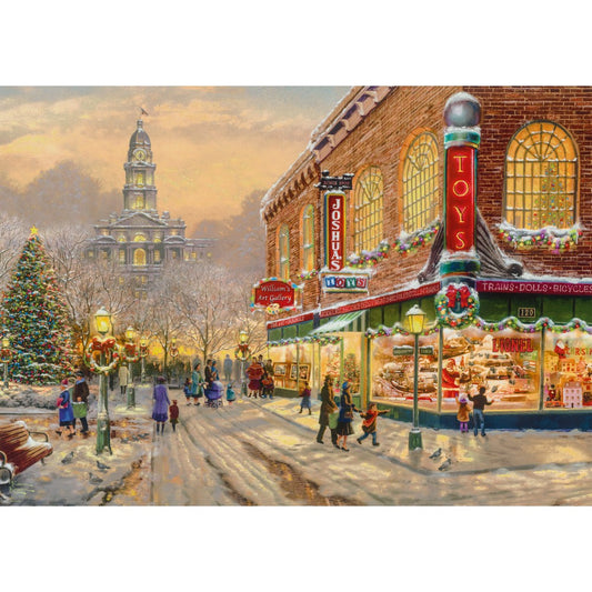 Imagine Puzzle Schmidt: Thomas Kinkade - Un vis de Craciun, 1000 piese