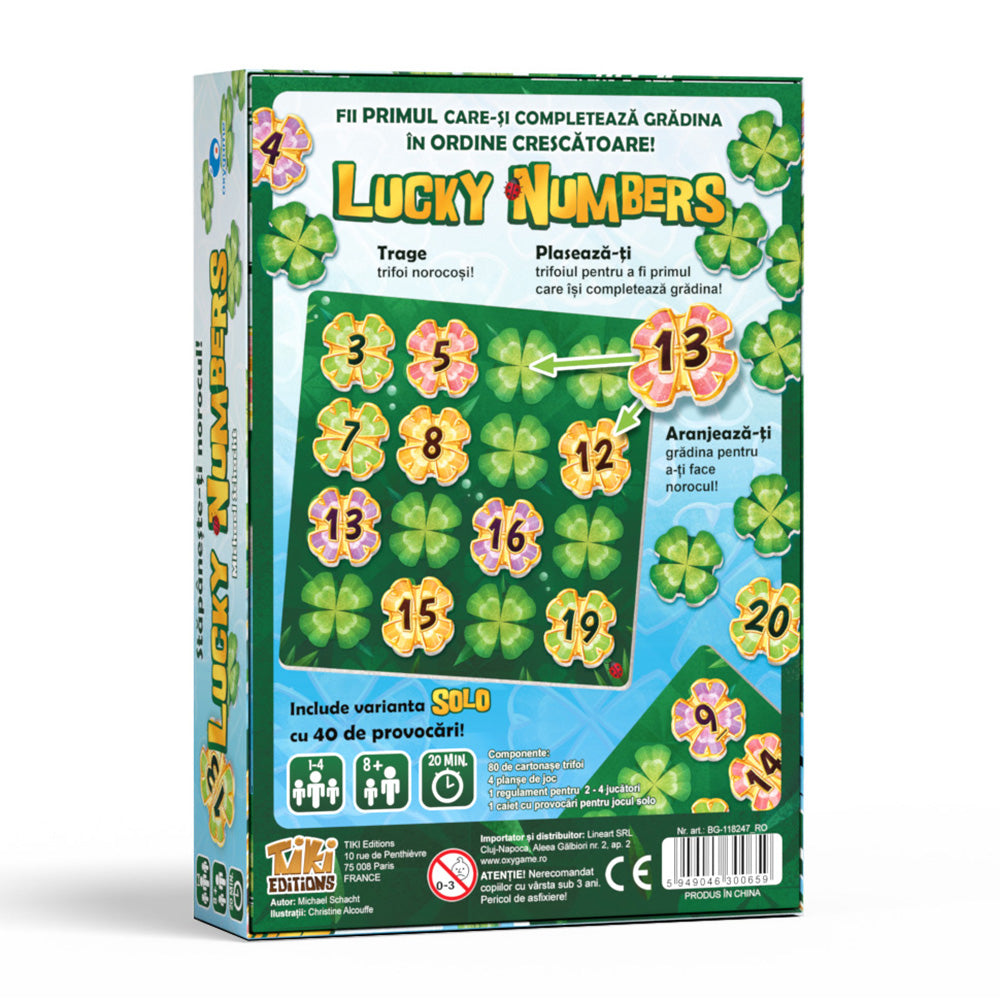 Imagine Lucky Numbers, limba romana