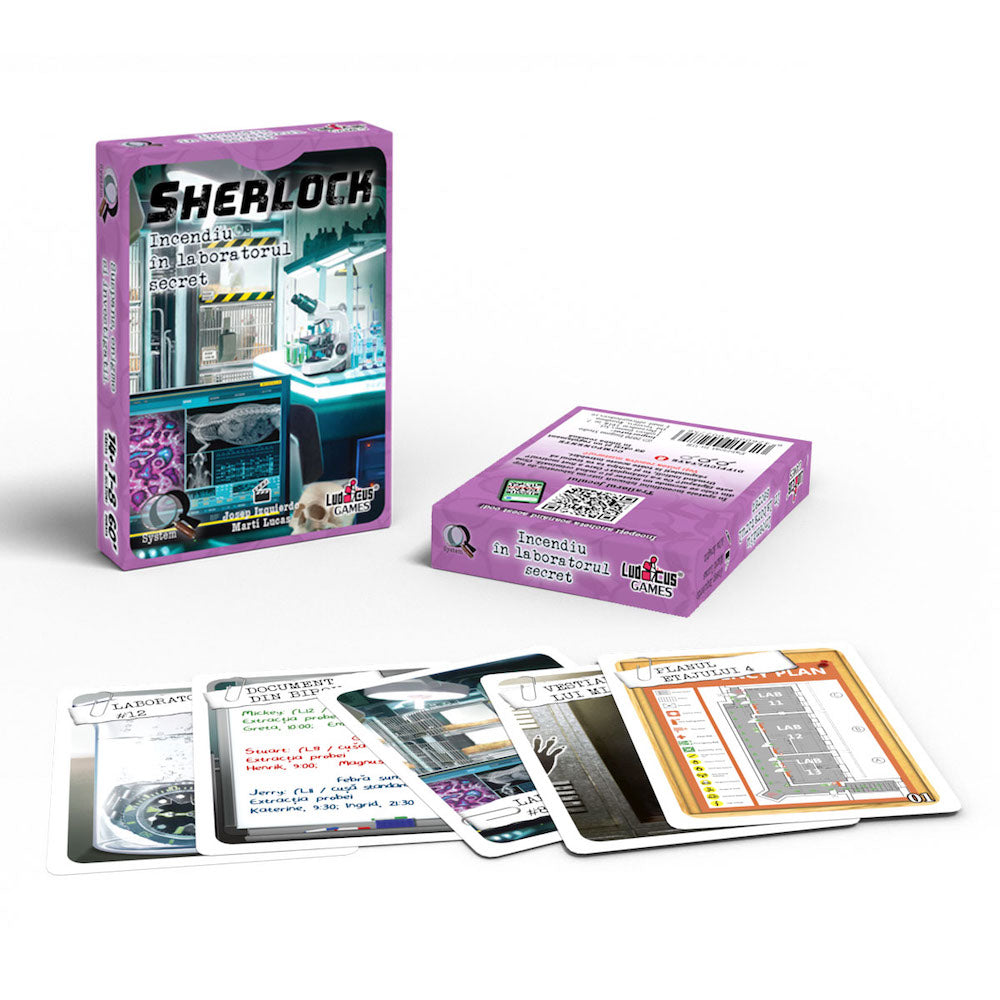 Imagine Sherlock - Q6 Incendiu in laboratorul secret