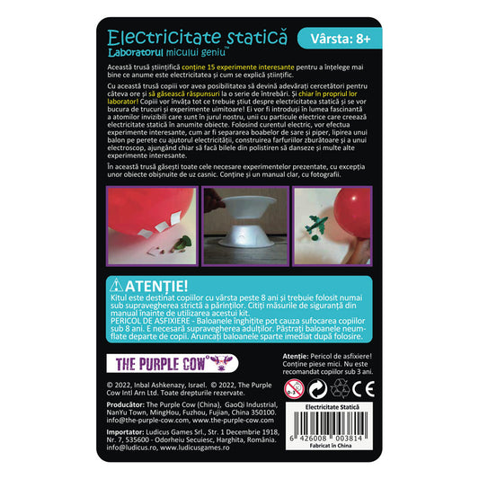 Imagine Laboratorul micului geniu - Electricitate statica