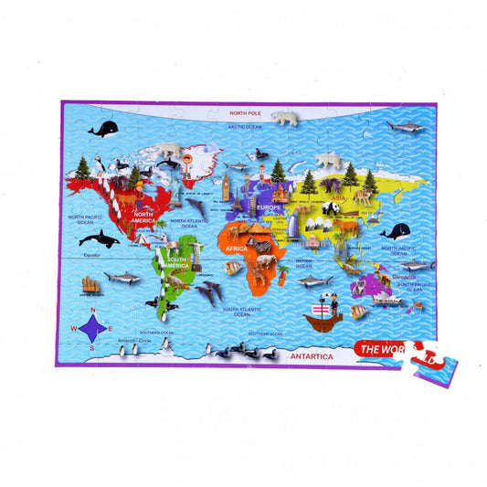 Imagine Mapedia glob puzzle - Terra