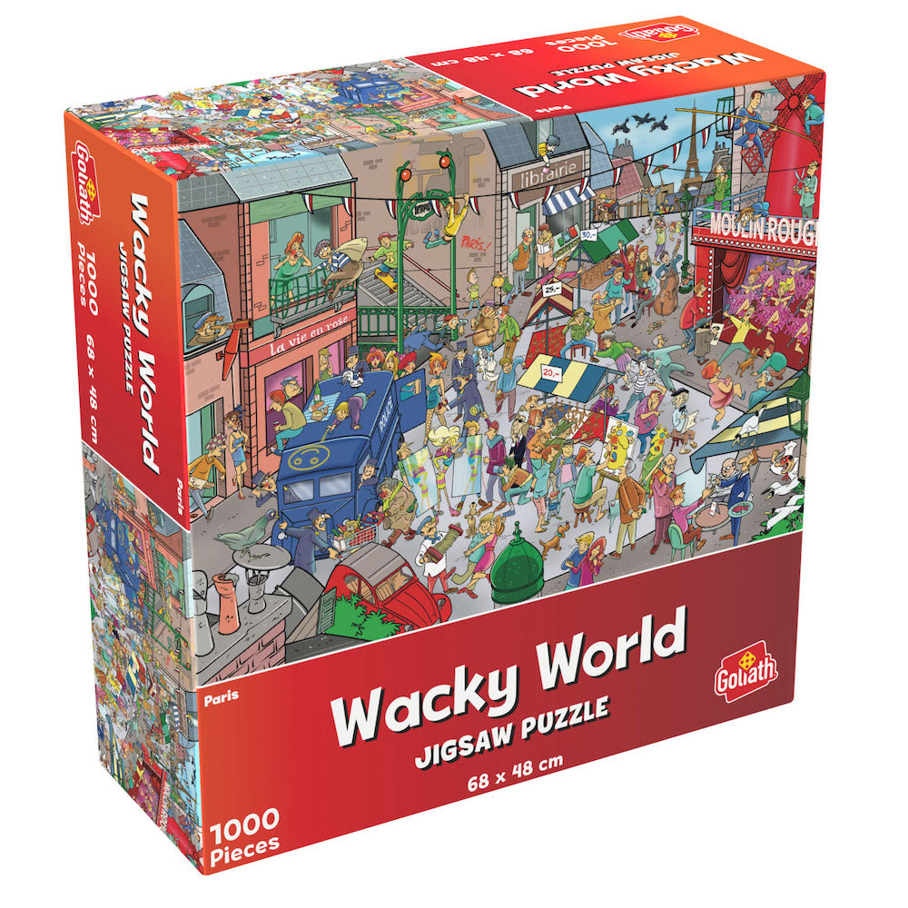 Imagine Puzzle Cauta si Gaseste - La Paris, 1000 piese- Goliath