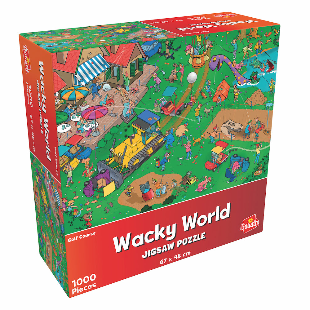 Imagine Puzzle Cauta si Gaseste - La golf, 1000 piese- Goliath