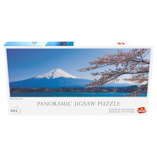 Imagine Puzzle Panoramic - Muntele Vulcanic Fuji din Japonia, 504 piese- Goliath
