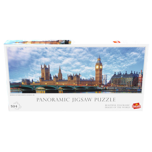 Imagine Puzzle Panoramic - Parlamentul din Londra, 504 piese-Goliath