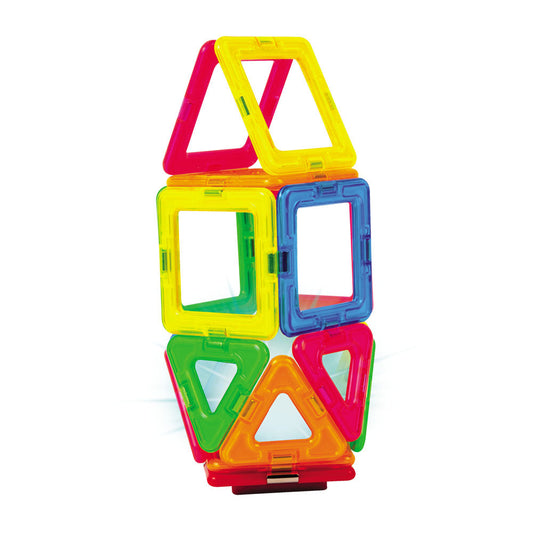 Joc magnetic de constructie Magformers Neon Led Set - Lumini de Neon, 31 piese