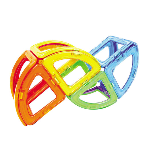 Joc magnetic de constructie Magformers Curve Set - Curbe, 20 piese