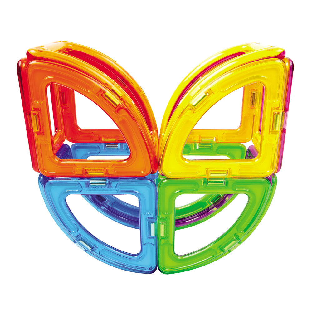 Joc magnetic de constructie Magformers Curve Set - Curbe, 20 piese