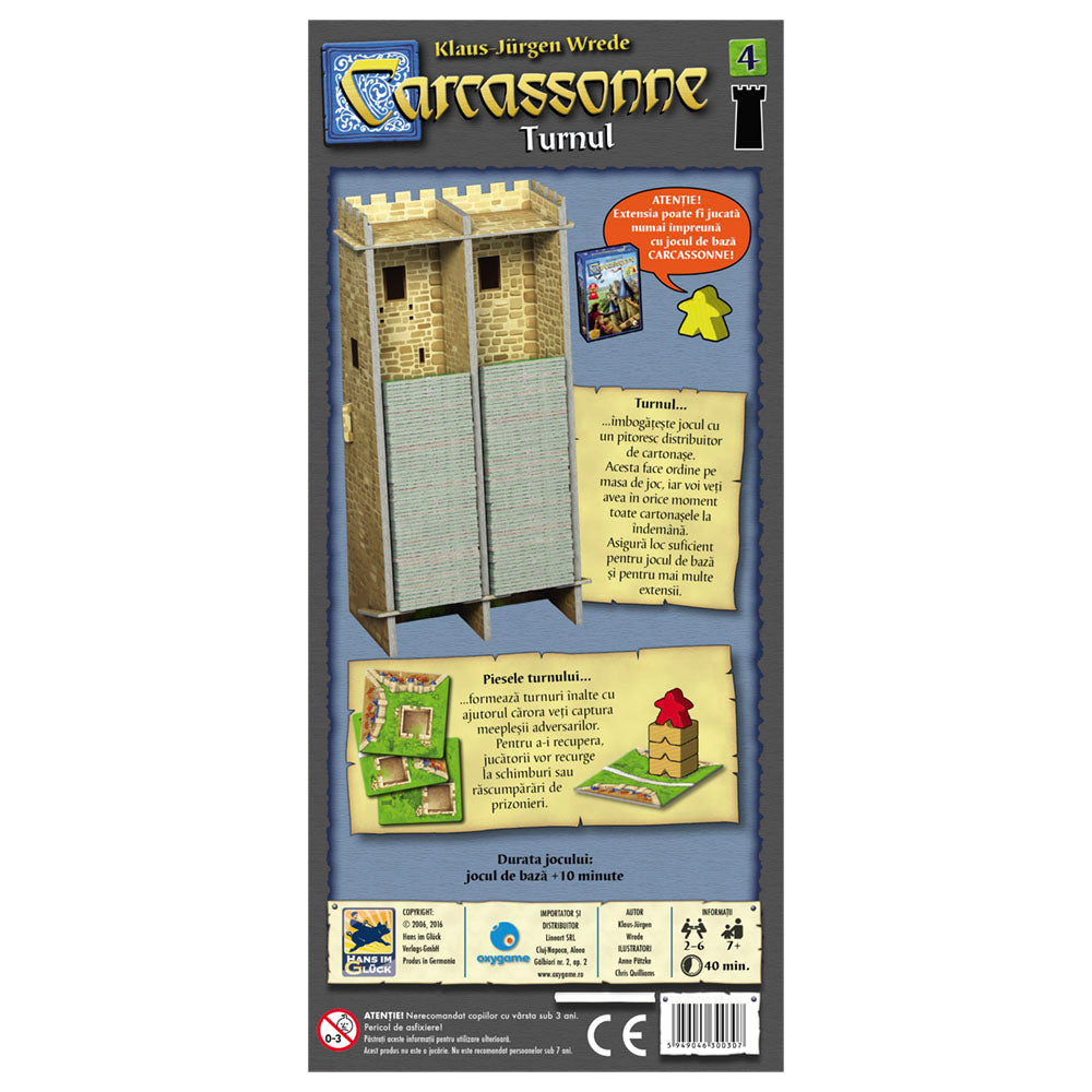 Imagine Carcassonne - Extensia 4: Turnul