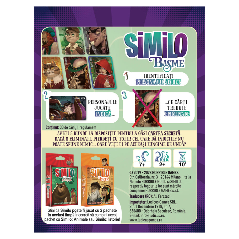 Imagine Similo Basme - Identificati personaluj secret