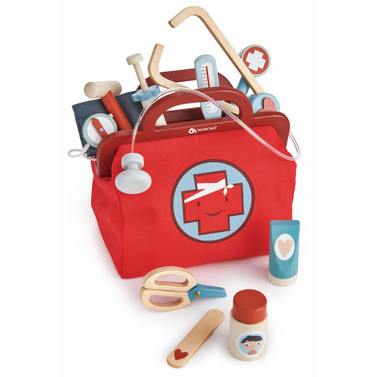 Imagine Geanta medic rosie - 16 instrumente medicale - TL8114