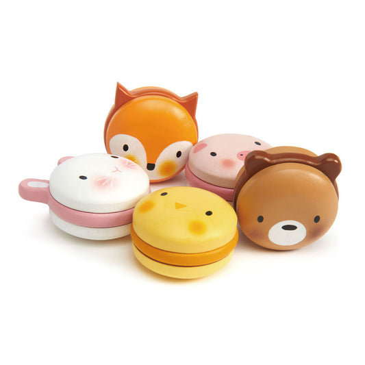 Imagine Macarons dulci - Animal Macarons - 5 piese - TL8240