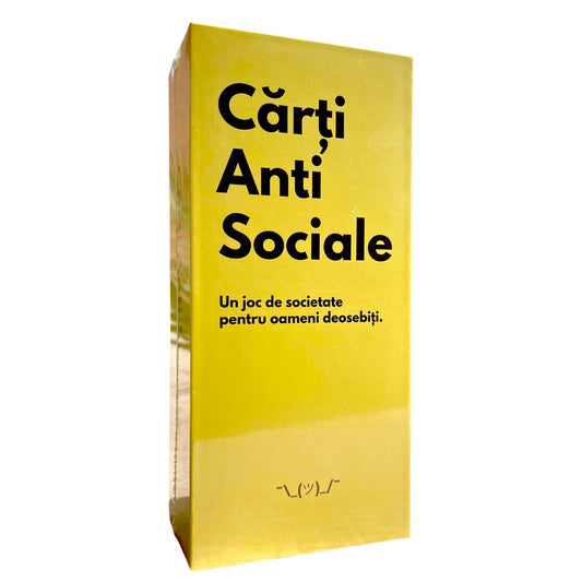 Carti Anti Sociale, joc de petrecere, lb.romana