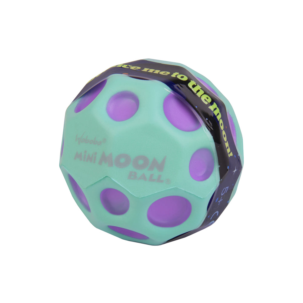 Imagine Mini minge hiper saritoare - Waboba Mini Moon Ball, culori asortate