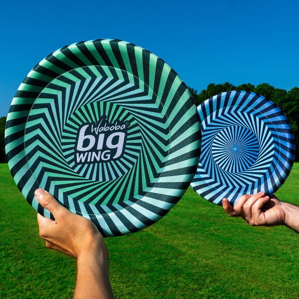 Disc zburator acoperit cu textil, 30 cm - Waboba Bigwing Frisbee