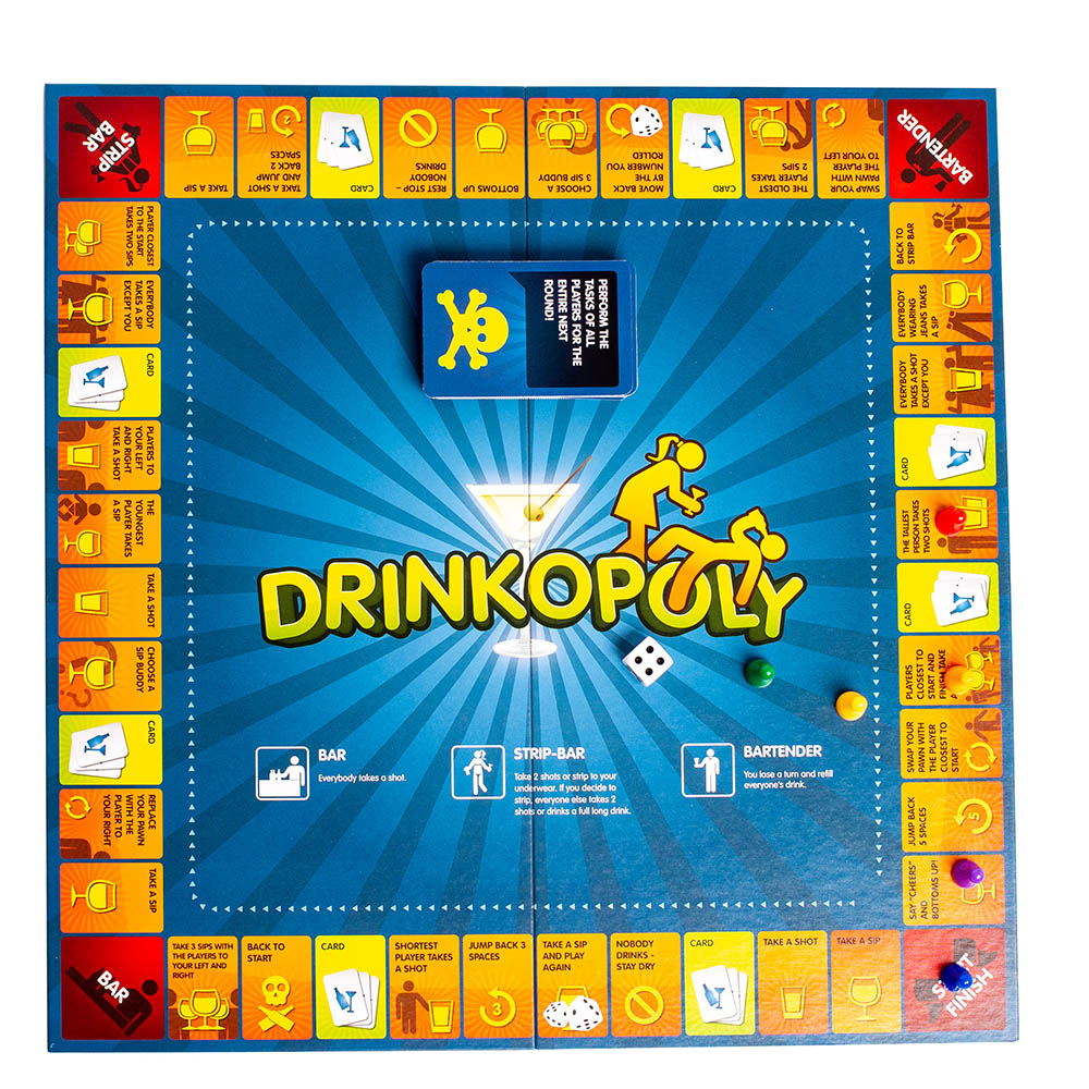 Joc de petrecere pentru adulti - Drinkopoly