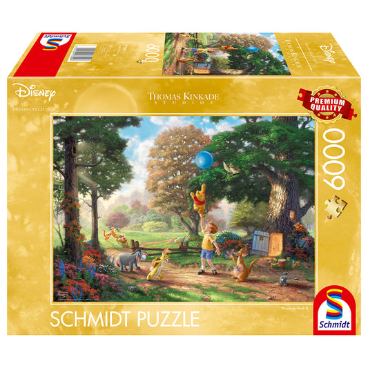 Puzzle Schmidt: Thomas Kinkade - Disney - Winnie the Pooh II, 6000 piese