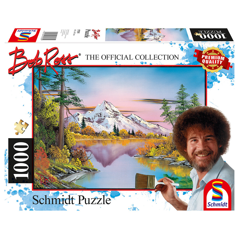 Puzzle Schmidt: Bob Ross - Reflectii, 1000 piese