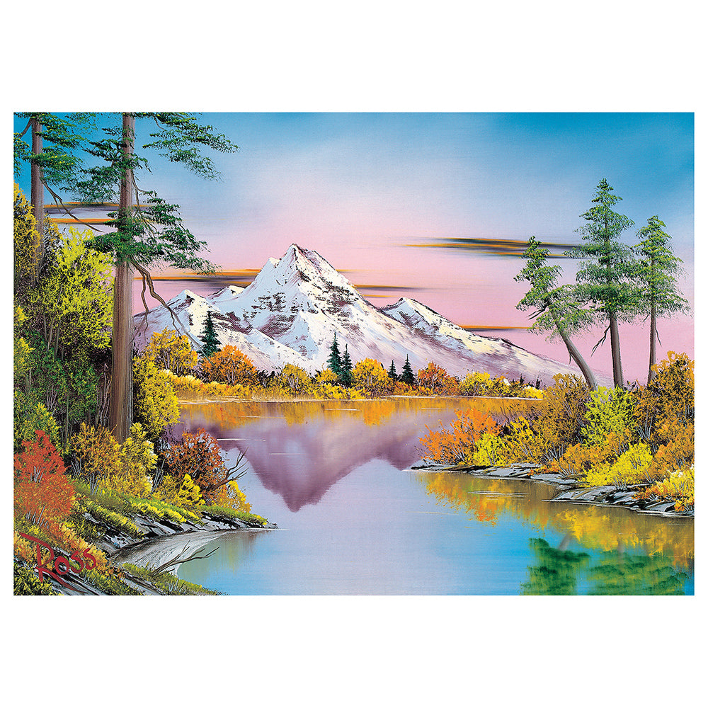 Puzzle Schmidt: Bob Ross - Reflectii, 1000 piese