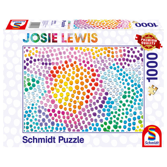 Puzzle Schmidt: Josie Lewis - Baloane de sapun colorate, 1000 piese