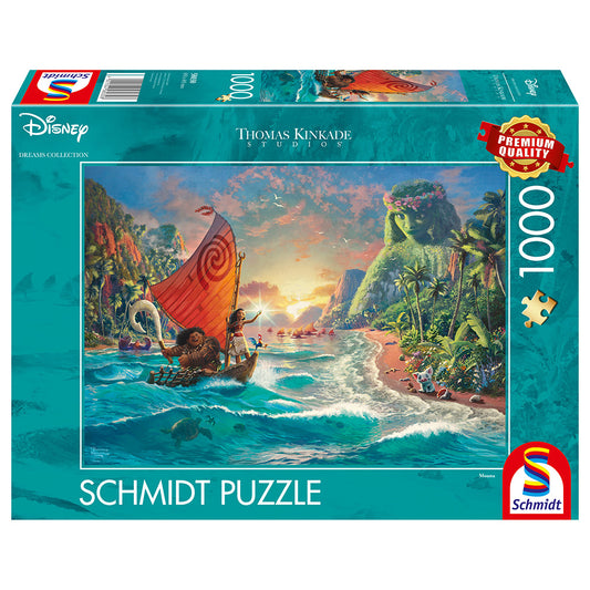 Puzzle Schmidt: Thomas Kinkade - Disney - Moana, 1000 piese