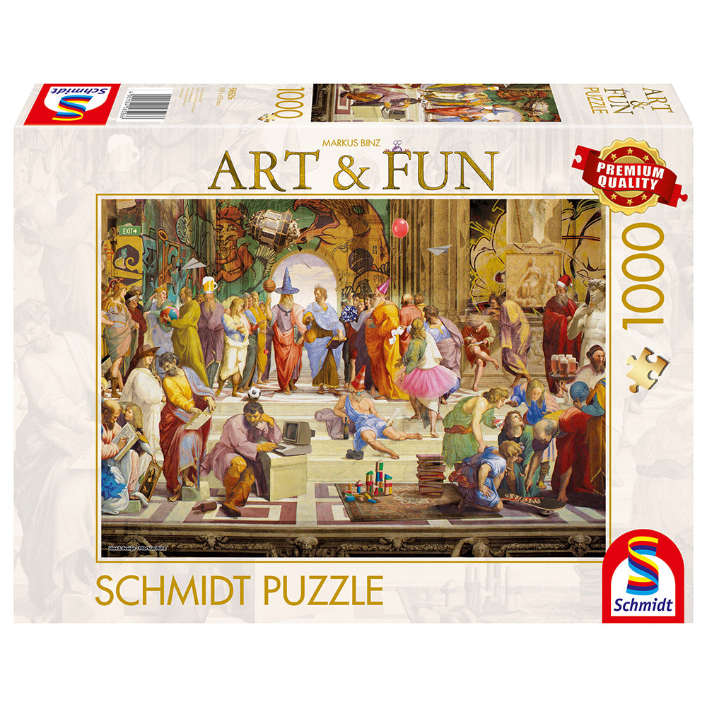 Puzzle Schmidt: Scoala in Atena 2024, 1000 piese