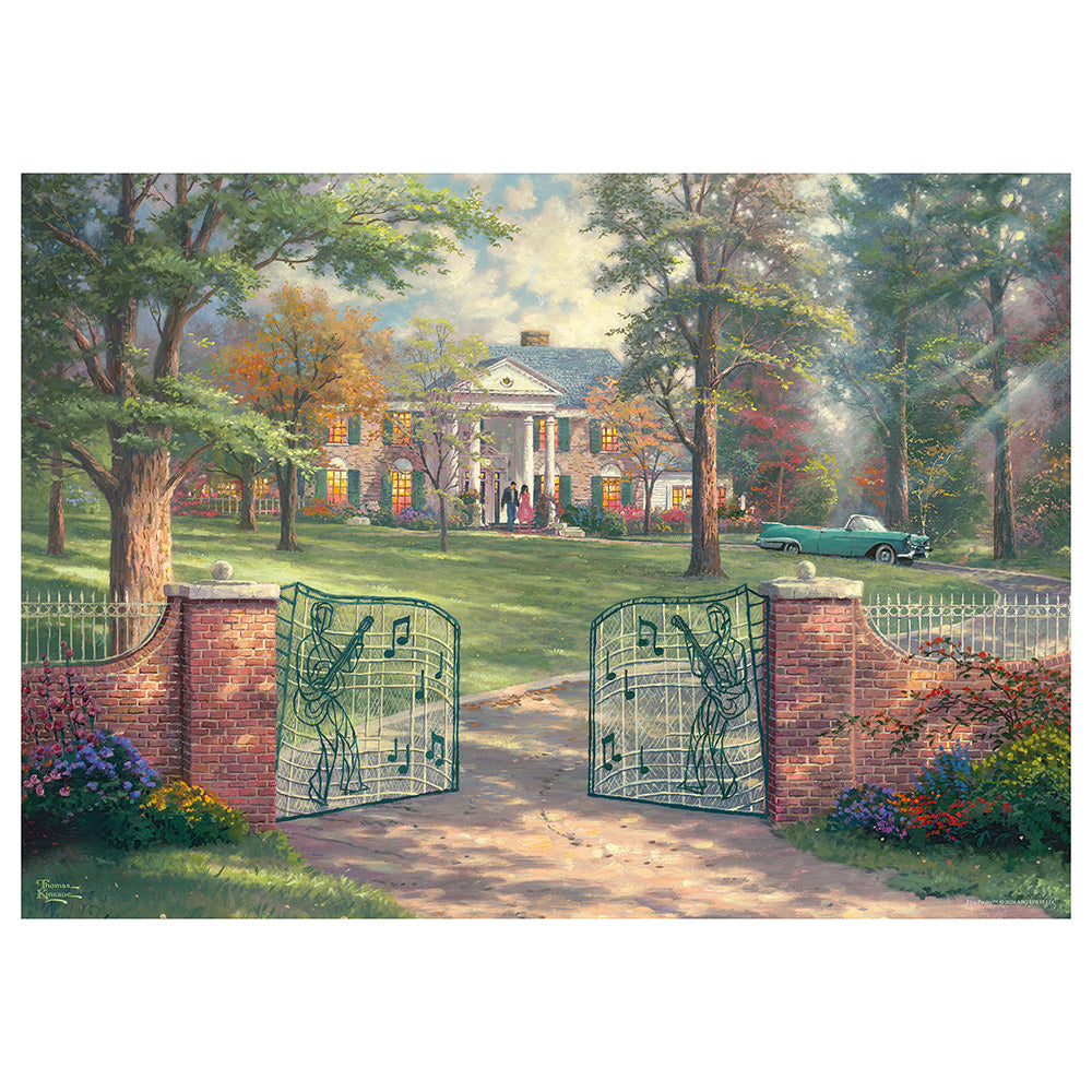 Puzzle Schmidt: Thomas Kinkade - 50 de ani de Graceland, 1000 piese