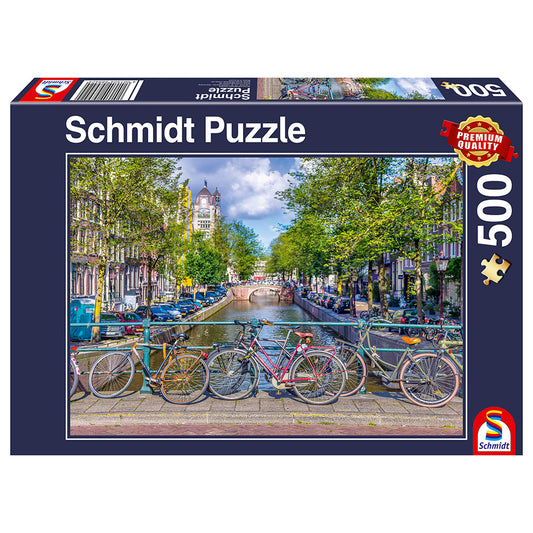 Puzzle Schmidt: Amsterdam, 500 piese