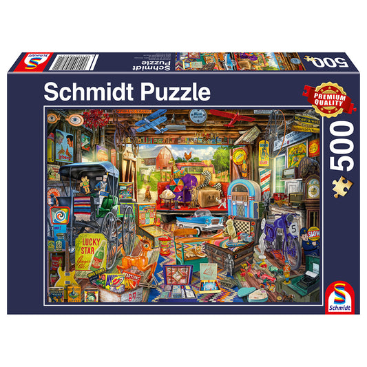 Puzzle Schmidt: Garage sale, 500 piese