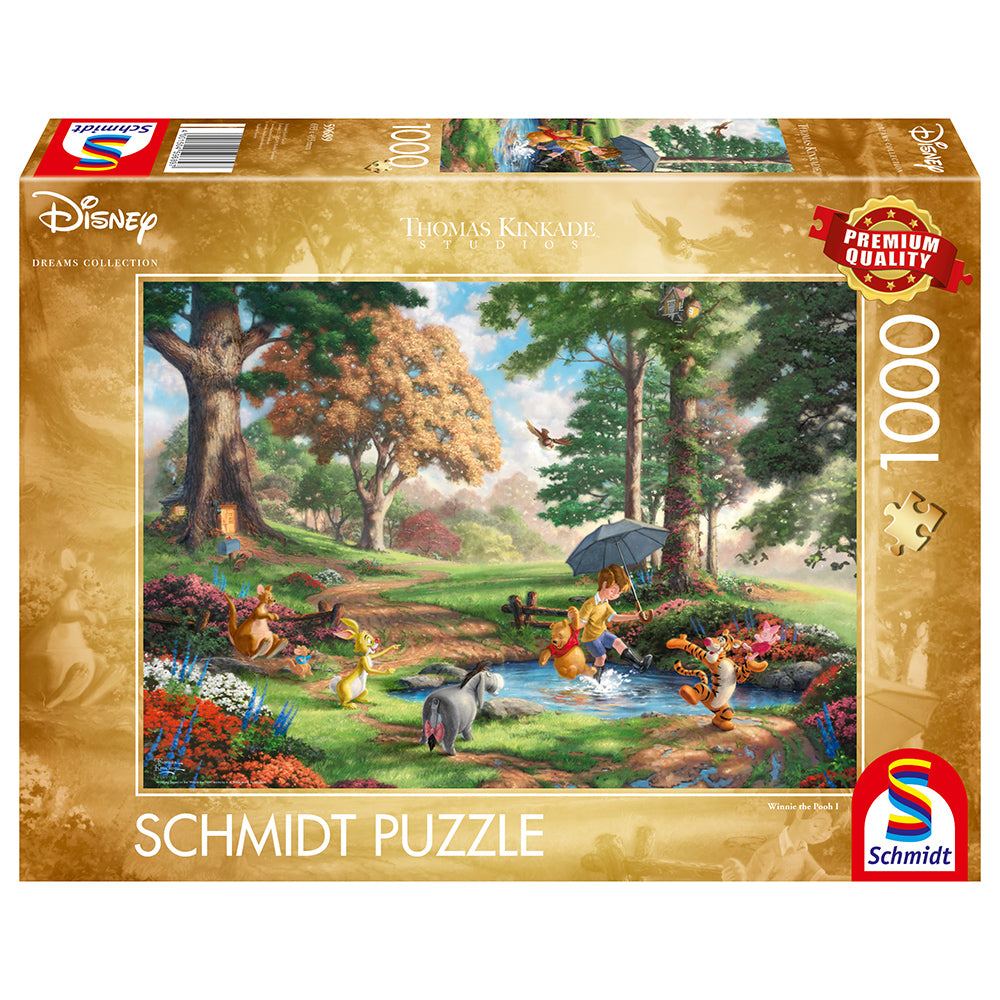 Puzzle Schmidt: Thomas Kinkade - Disney - Winnie the Pooh, 1000 piese