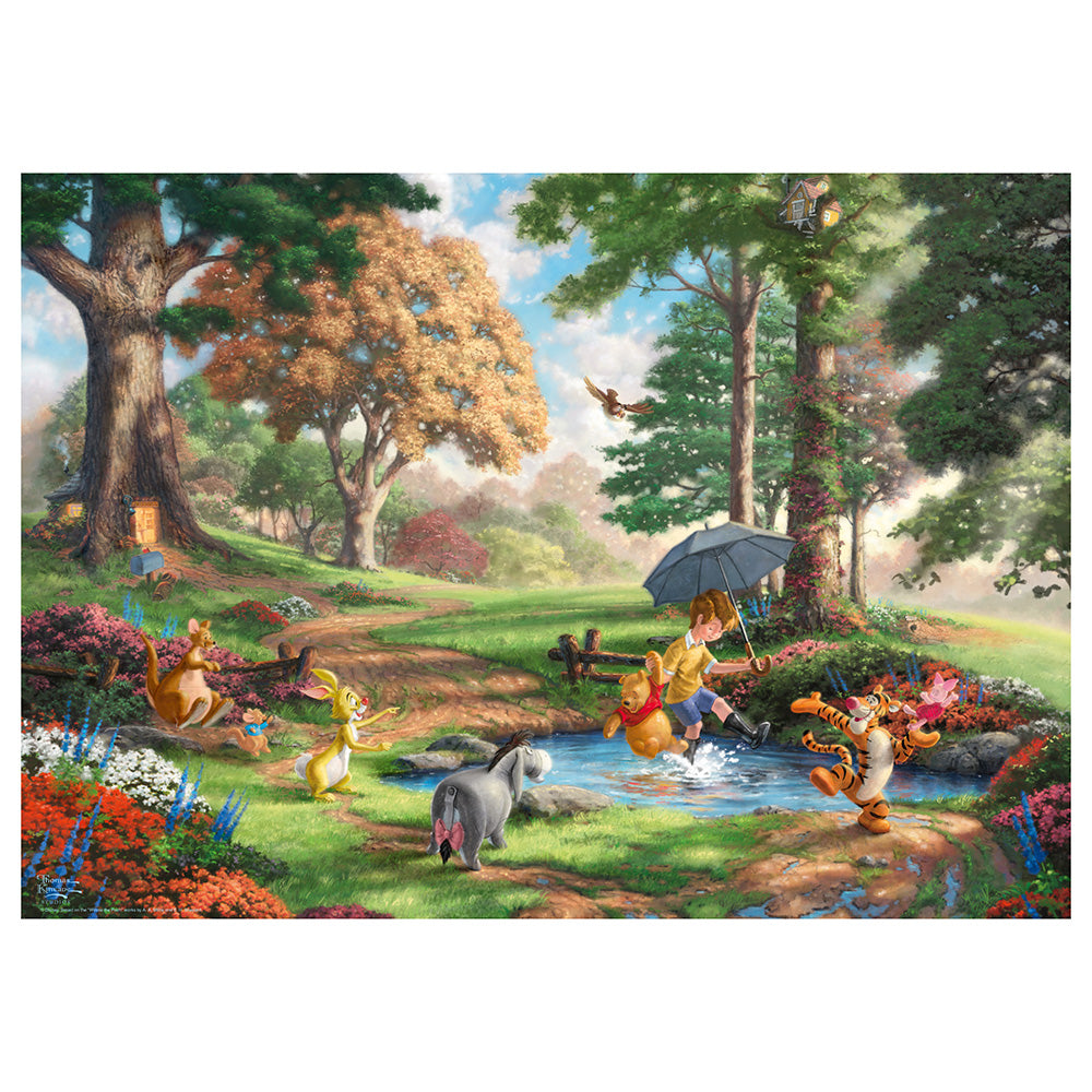 Puzzle Schmidt: Thomas Kinkade - Disney - Winnie the Pooh, 1000 piese