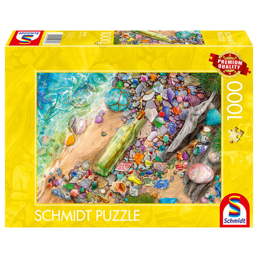 Puzzle Schmidt: Comori de plaja, 1000 piese