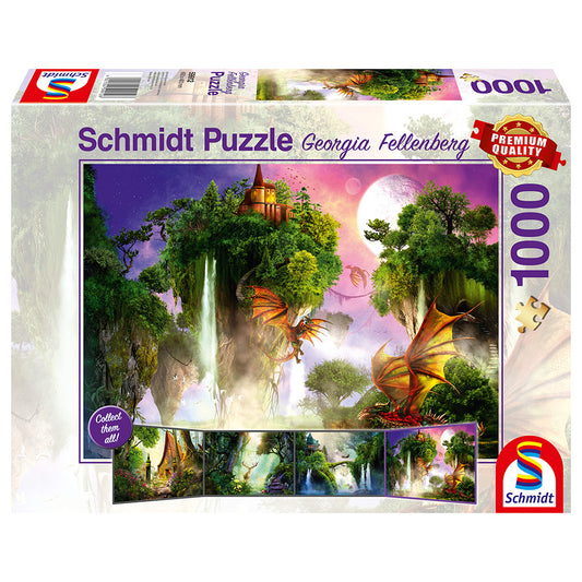 Puzzle Schmidt: Georgia Fellenberg - Pazitorul padurii, 1000 piese